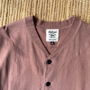 NWT, Jackman (Tanabe Meriyasu brand) Baseball Tee